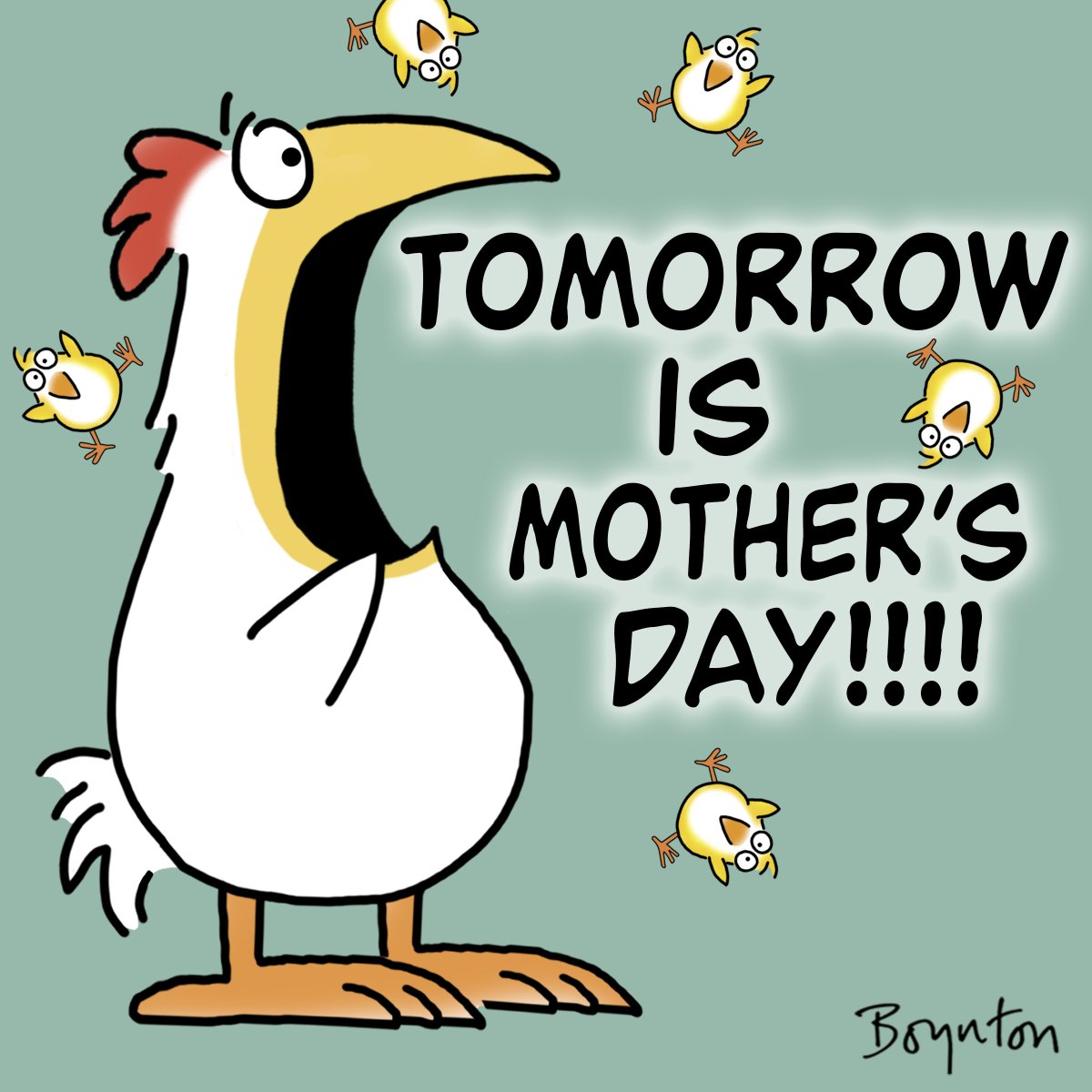 SandyBoynton's tweet photo. Subtle reminder. #mothersday https://t.co/VxyYxksr5h