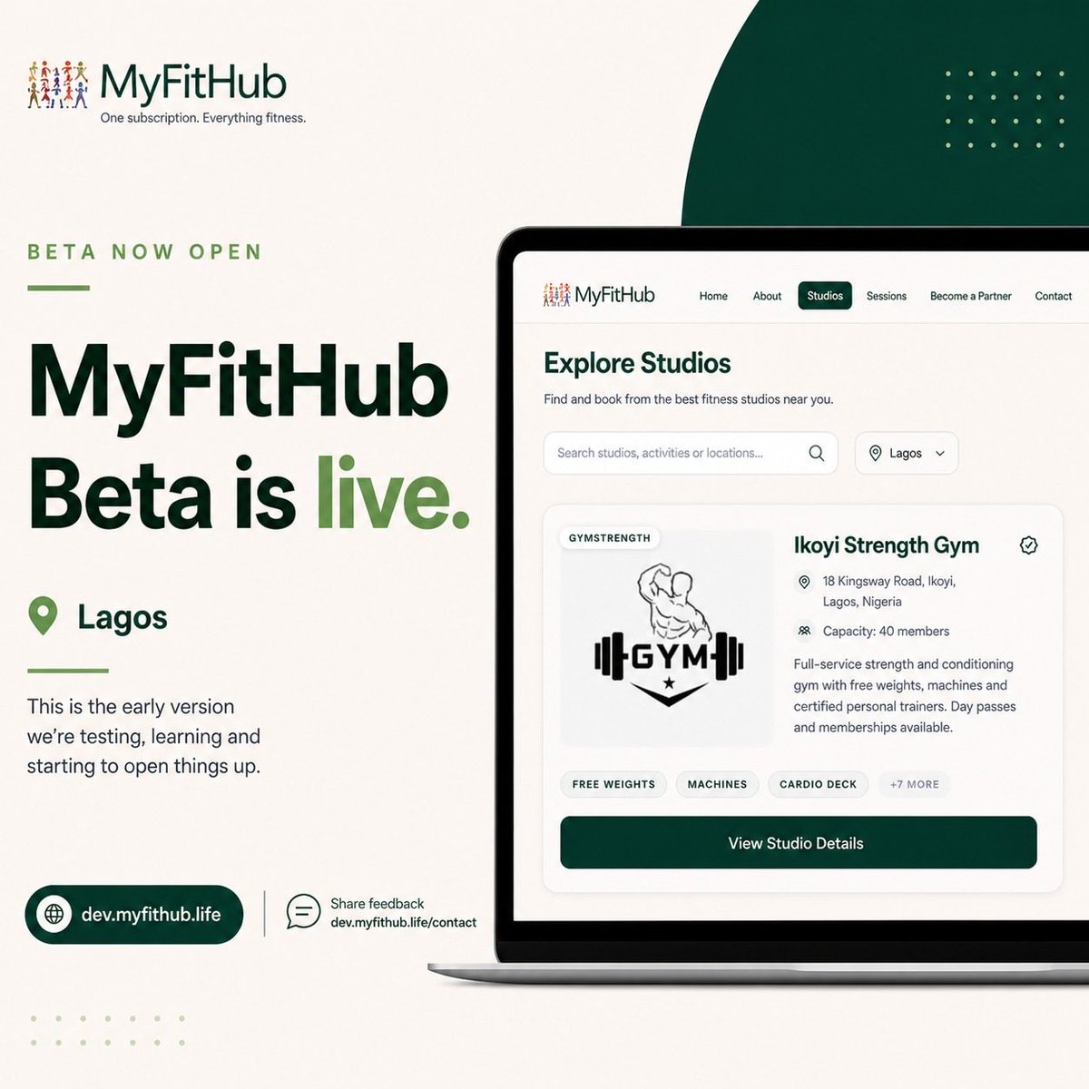 MyFitHub tweet media
