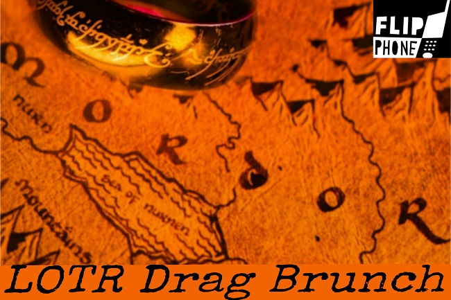 ImprovTX's tweet photo. Sunday May 17th @flipphoneevents presents LOTR DRAG BRUNCH hosted by @chevellebrooks!  One brunch to rule them all, my precious! An Unhinged Journey through Middle-earth where glam hobbits serve second breakfast realness, elves slay in sequins, and villains SERVE! https://t.co/QR1sjMwHJQ
