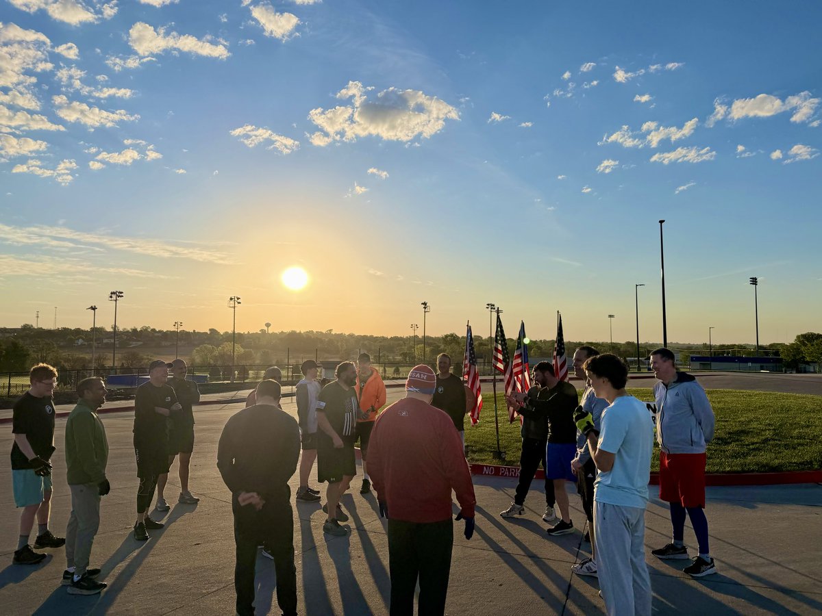 RealAT83's tweet photo. Thank you @F3BunzTown for the last minute opportunity to lead today. Also to the hammers that came out this morning to enjoy a workout and some mumble chatter. Welcome FNG Outlaw to #F3omaha. Love the women in your lives this weekend! https://t.co/G54TF84zqJ