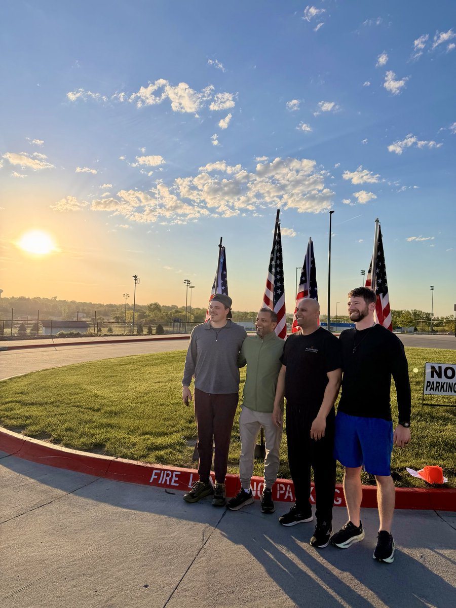 RealAT83's tweet photo. Thank you @F3BunzTown for the last minute opportunity to lead today. Also to the hammers that came out this morning to enjoy a workout and some mumble chatter. Welcome FNG Outlaw to #F3omaha. Love the women in your lives this weekend! https://t.co/G54TF84zqJ