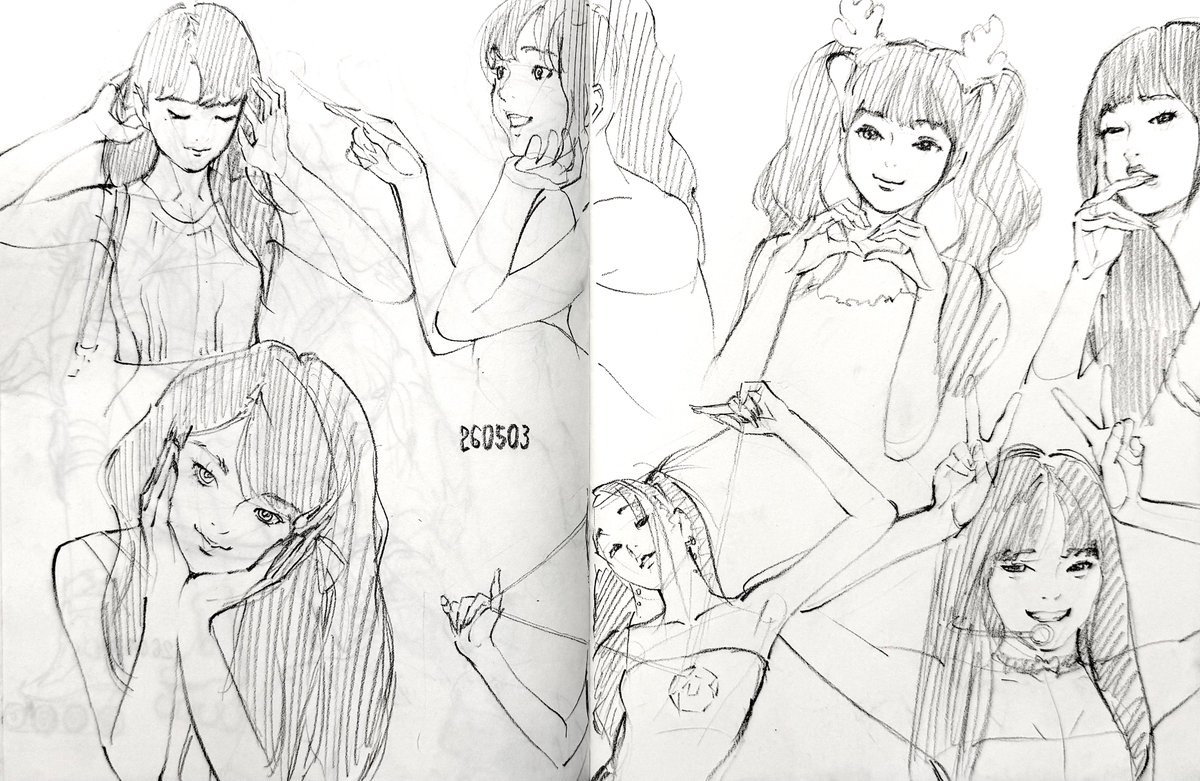 落書き配信スタートします。 drawing practice https://t.co/QJZAsEybbj 
