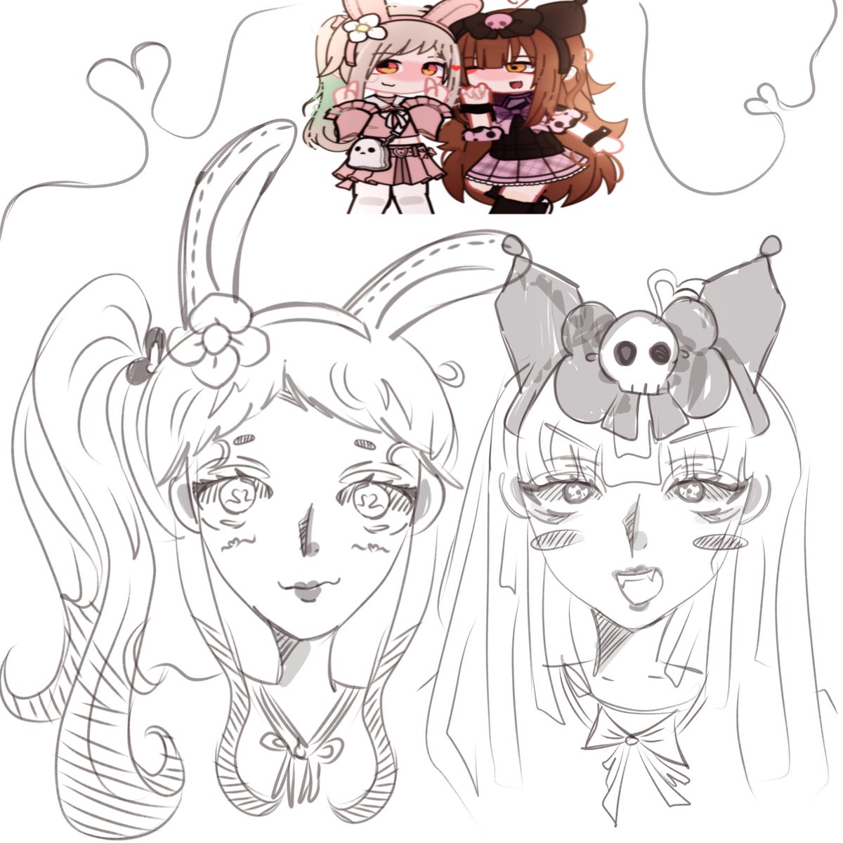 TsuEvilSily's tweet photo. Tsunene Yuri x my Melody and Kuromi ᯓ ᡣ𐭩:3
#tsunene #tsuneneyuri #yashironene #tsukasayugi #tsufem #tbhk #jshk #toiletboundhanakokun #artdigital https://t.co/rVYK7WpTLV