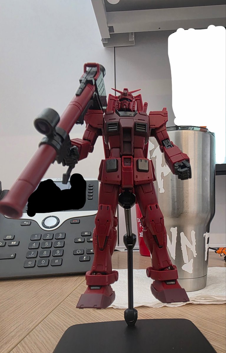 Mdevlspawn01's tweet photo. BL GTO RX-78-2 in Chars customs colors I built a while ago. #bl #gunpla #gundam #gundamtheorigin #rx782 #straightbuild https://t.co/7cmbs0WSqv
