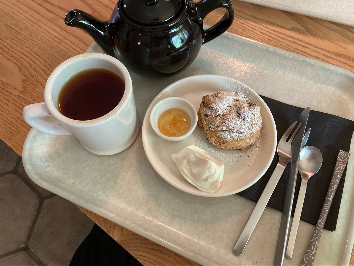 今日はガーデンお茶会♡ 癒される〜〜〜