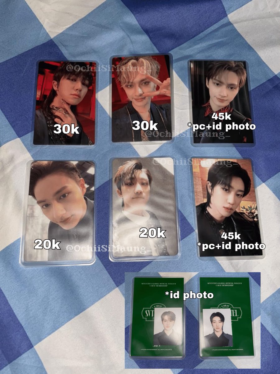 OchiiSiMaung_'s tweet photo. WTS, Want To Sell 

📷Condi??? dm
📍Purwokerto 
🍊Co by Oren
❌exc adm &amp; pack
📦Bisa COD jika satu dom

Dijual murah aja guys, karena temenku stop collect.
Note: harga jangan dijadiin patokan🙏🏻

Clearance, BTS, Xdinary Heroes, Seventeen, Enhypen, Straykids, 8turn, Xikers, Cravity https://t.co/lqR8MQ4Ihm