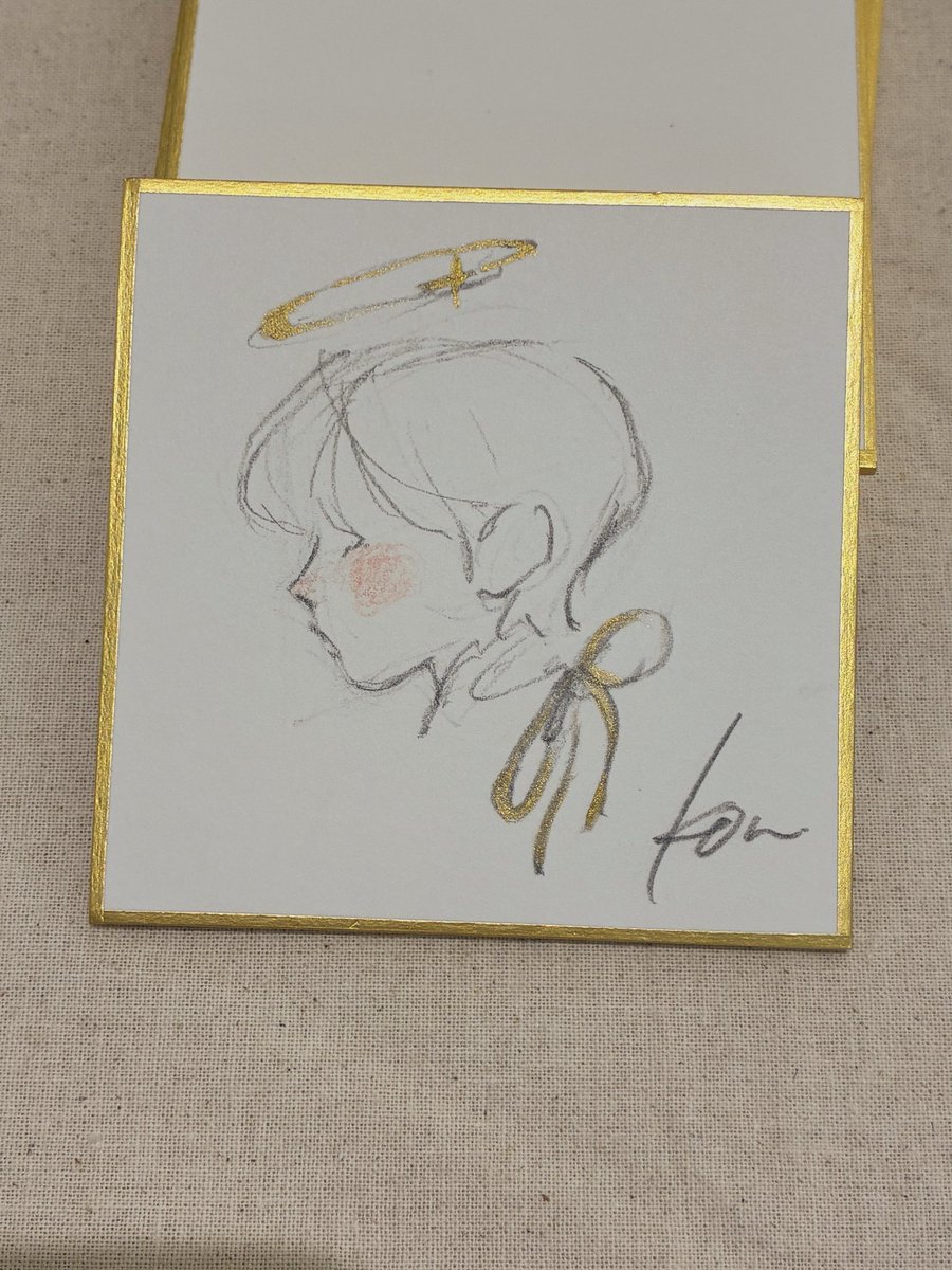 在廊中に制作したミニ原画
今日は12枚描きました☺️

手に取ってくださった皆様、ありがとうございます! 