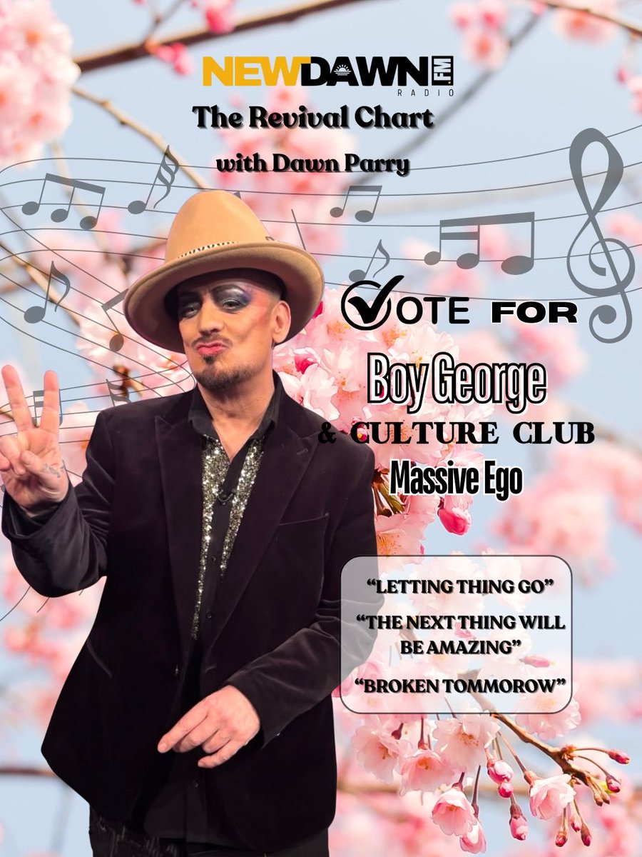 🎩 Boy George Updates/Fan Account tweet media