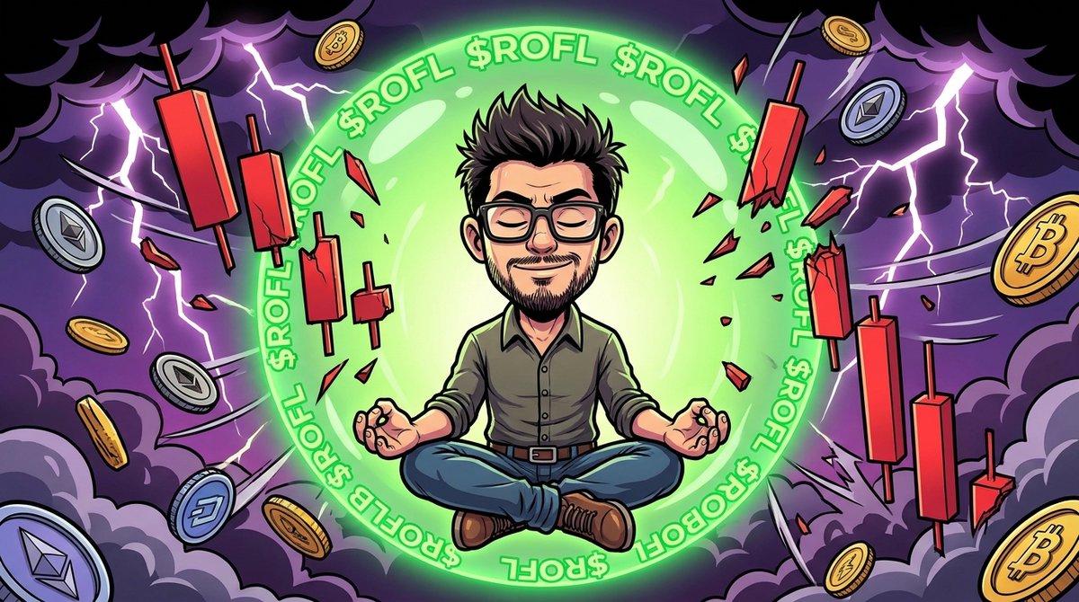 r0fl_face's tweet photo. Master your emotions, and you master the market. $ROFL is more psychological than technical. https://t.co/TCTl5V6Lqj