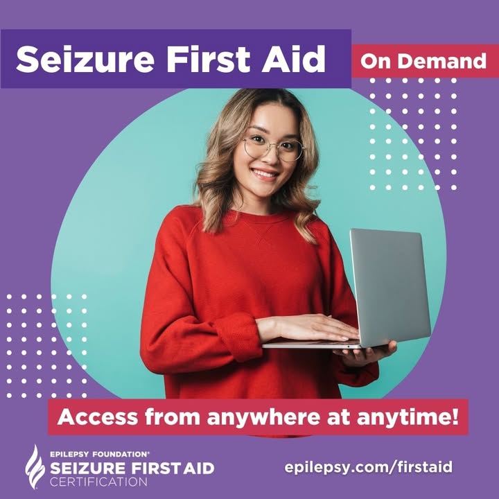 EpilepsyFdn's tweet photo. Take our 90-min on-demand course to earn a 2-year Seizure First Aid Certification. The skills you gain could save a life. Start today: https://t.co/g2WULxraTc https://t.co/t54W5jYr5u