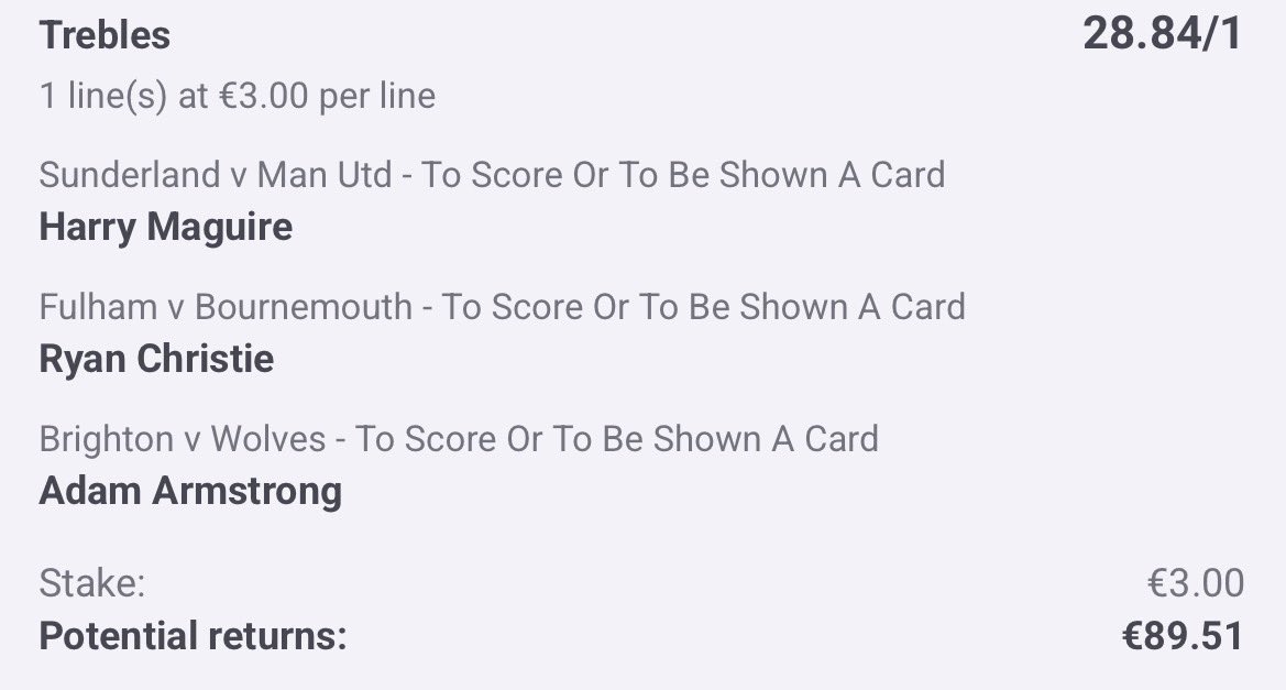 Some goal or card punts for the 3pms 👀👀