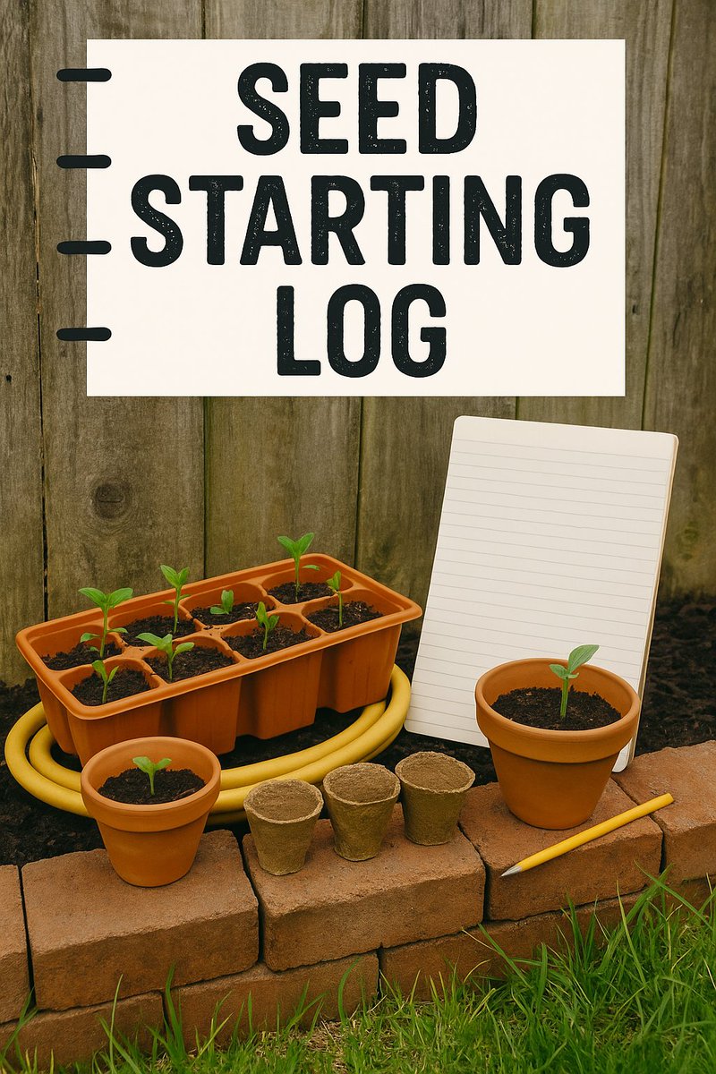 Dian_Farmer_'s tweet photo. 📺 This seed starting log comes with a video to guide you through it - because sometimes seeing really is believing.

👉 https://t.co/NPKYyqTxfH

#SeedStarting #GardenLog #WatchAndGrow #VideoGuide #StartYourGarden https://t.co/WHVA5xUtOm