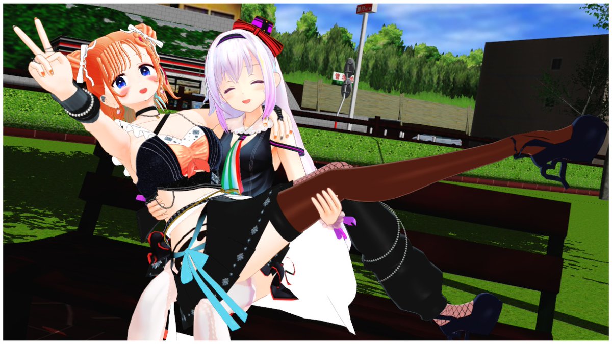 お嬢様とギャルをパシャリ📷✨

#ななみりうむ
#ピノの自由帳

＜(C)Appland, Inc.＞