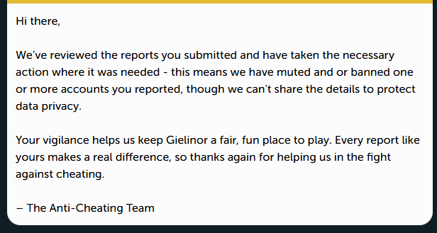 GregarVoid's tweet photo. huh #runescape report system work https://t.co/s3nOGqs91Y
