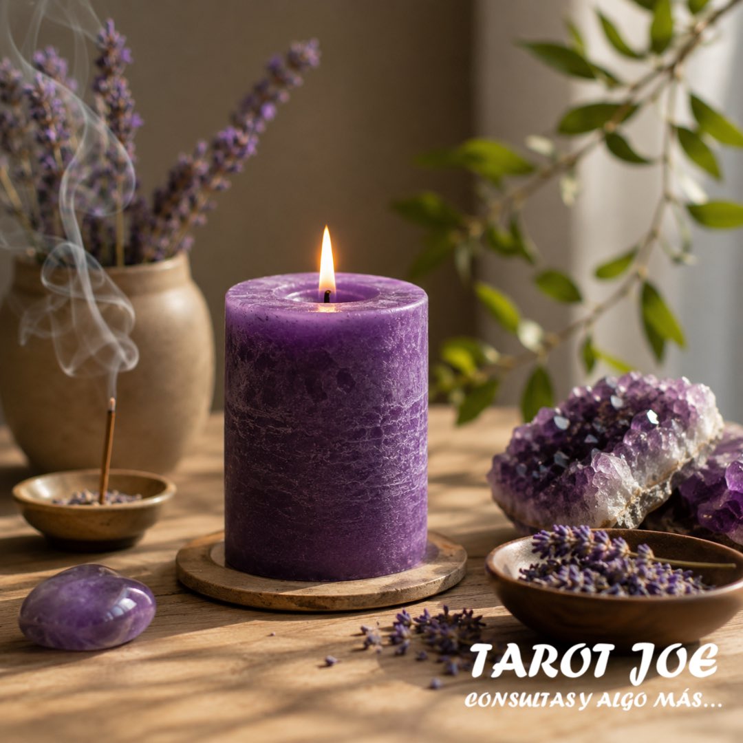 🔮🕯️ Ritual con vela morada ✨

La vela morada se relaciona con la intuición, la claridad mental y la conexión espiritual 🌙💜

Ideal para meditar, soltar bloqueos y escuchar tu voz interior.
Enciéndela con intención y permite que su luz guíe tu energía ✨

#VelaMorada #Ritual