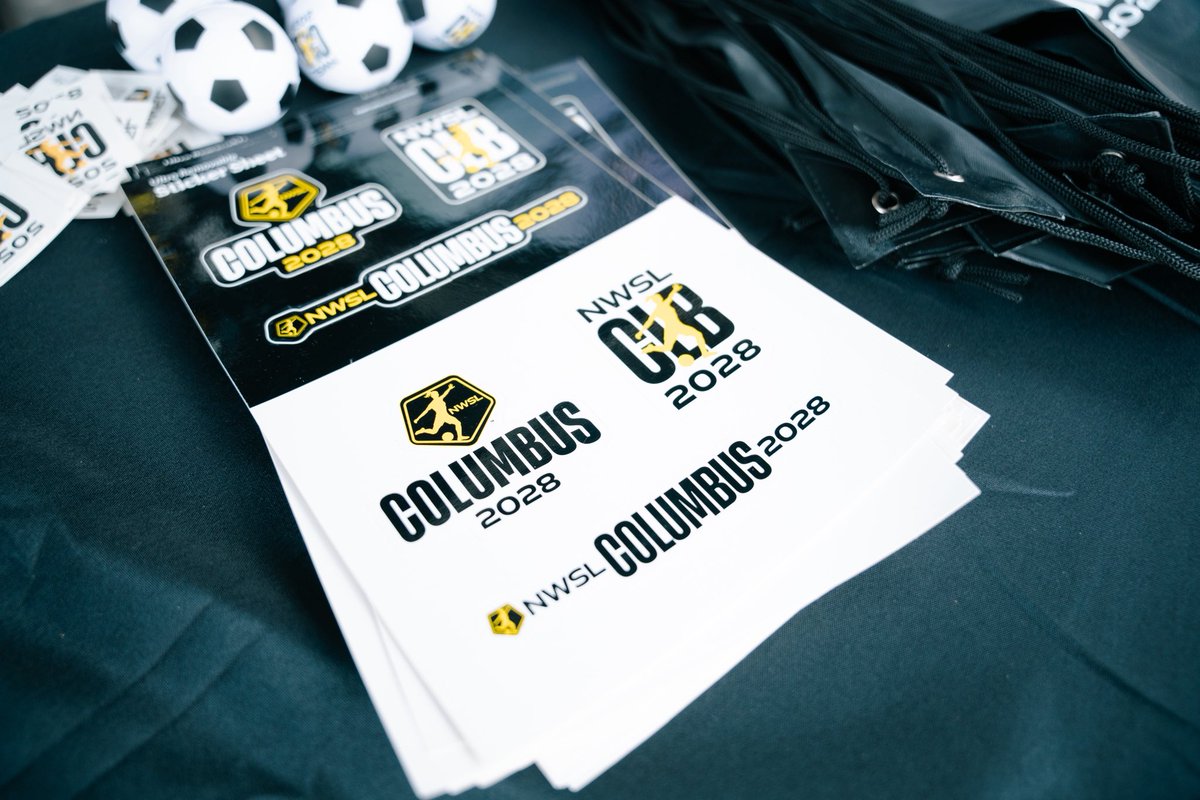 columbusnwsl's tweet photo. A beautiful day to celebrate the beautiful game, our community and Columbus NWSL 2028 🤍 https://t.co/lscQbeDqpB