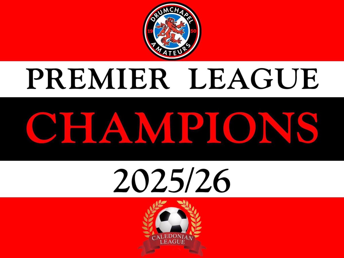 DrumAmsFC's tweet photo. Dunipace - 0
Drumchapel Amateurs - 3

Scorers
Jamie Gallagher (2)
Calan Mulgrew

Well done lads.
🇾🇪Mon The Drum🇾🇪 https://t.co/OGwzGDGyRt