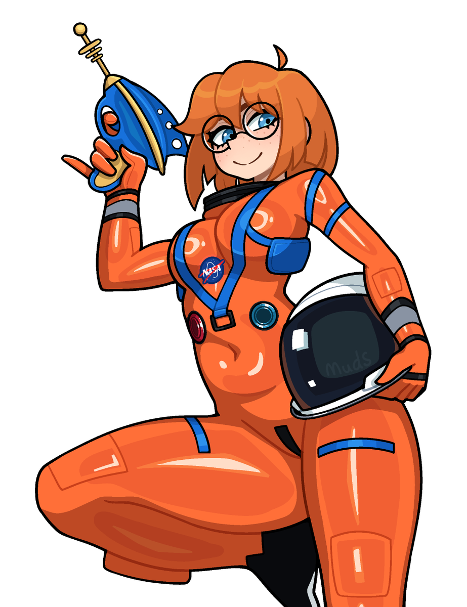_muds_'s tweet photo. Siri in an Artemis suit https://t.co/4sGfmw622w