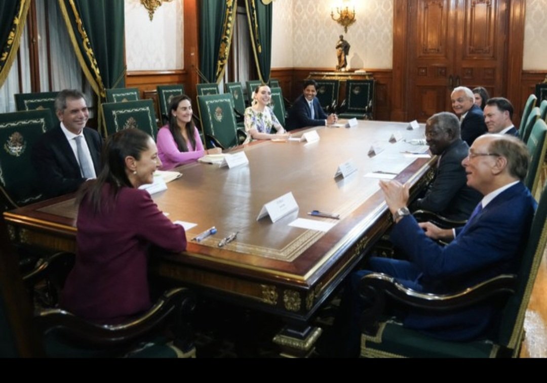 <a href="/violetamg10078/">🌸 Violeta 🌸💜</a> EUA NO NECESITA intervenir en Mexico porque la presidenta <a href="/Claudiashein/">Claudia Sheinbaum Pardo</a> les está entregando gas fracking, minas, petróleo y digitalización de la economía con BlackRock