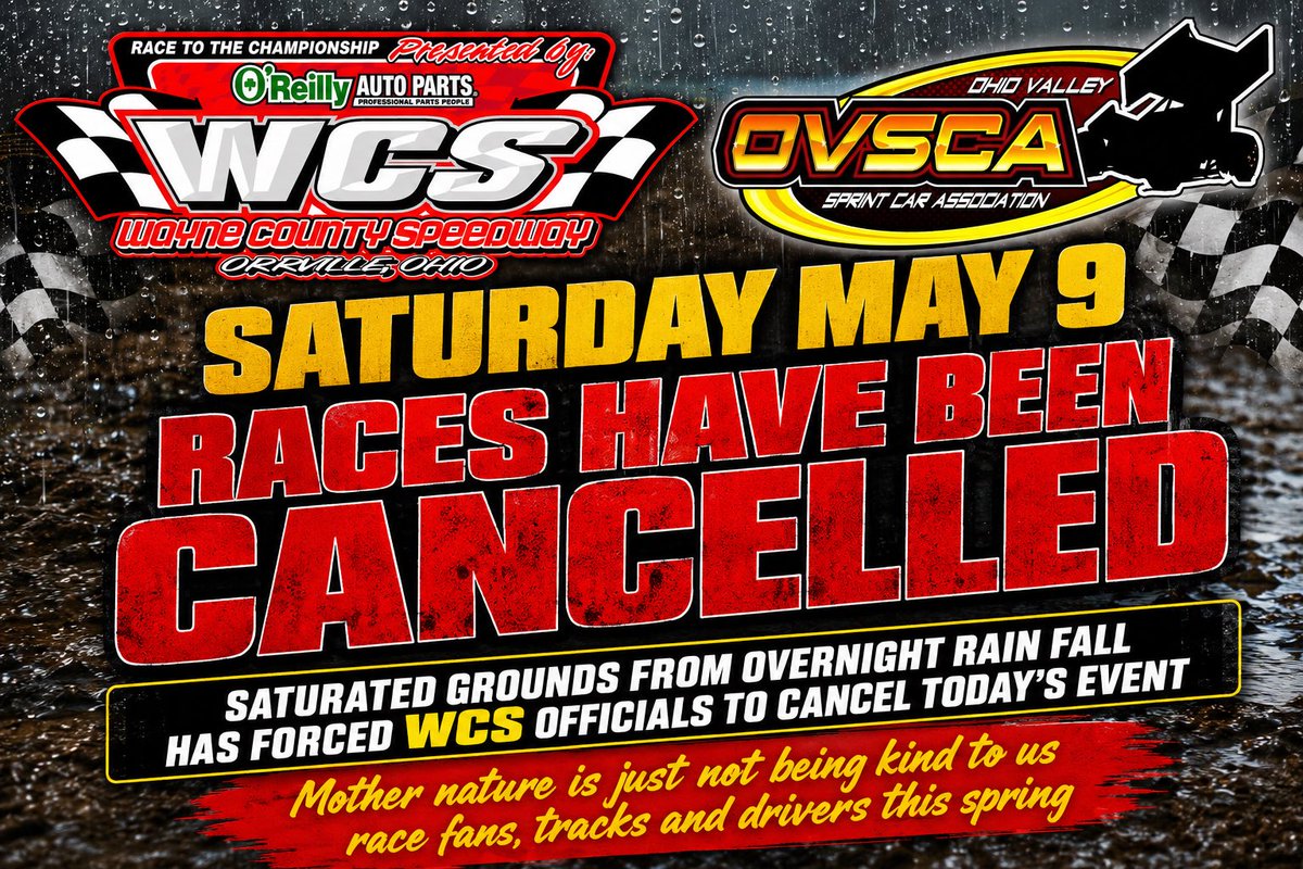 Wayne County Speedway tweet media