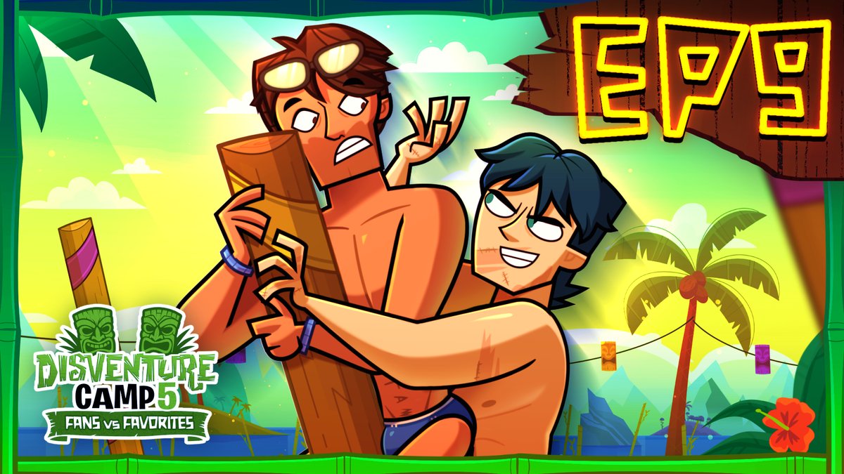 #DisventureCamp Season 5 FANS VS FAVORITES Episode 9 premieres TODAY! You can turn on the notification in the live premiere page here:
youtu.be/un5KOjdXAdk