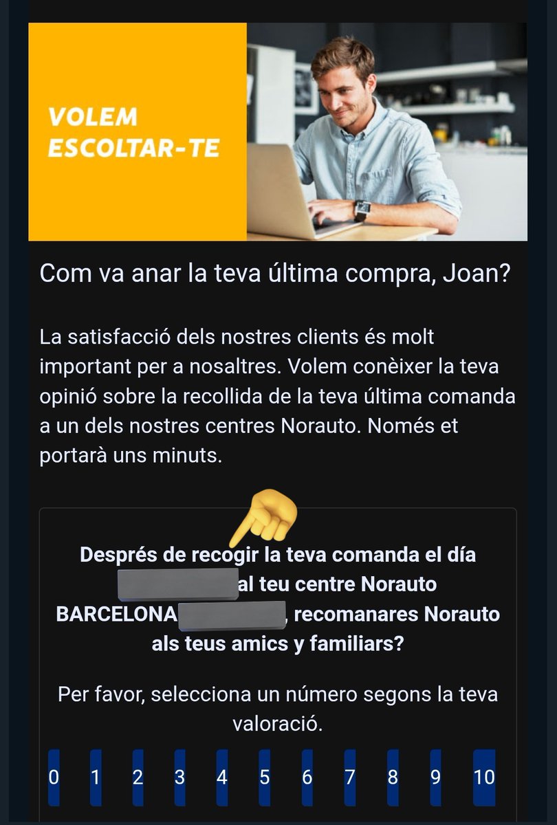 joan_badia's tweet photo. Ei @NorautoEspana tot molt bé. I us he puntuat correctament. Però la traducció al català s'ha de revisar. https://t.co/1USioUwVYT