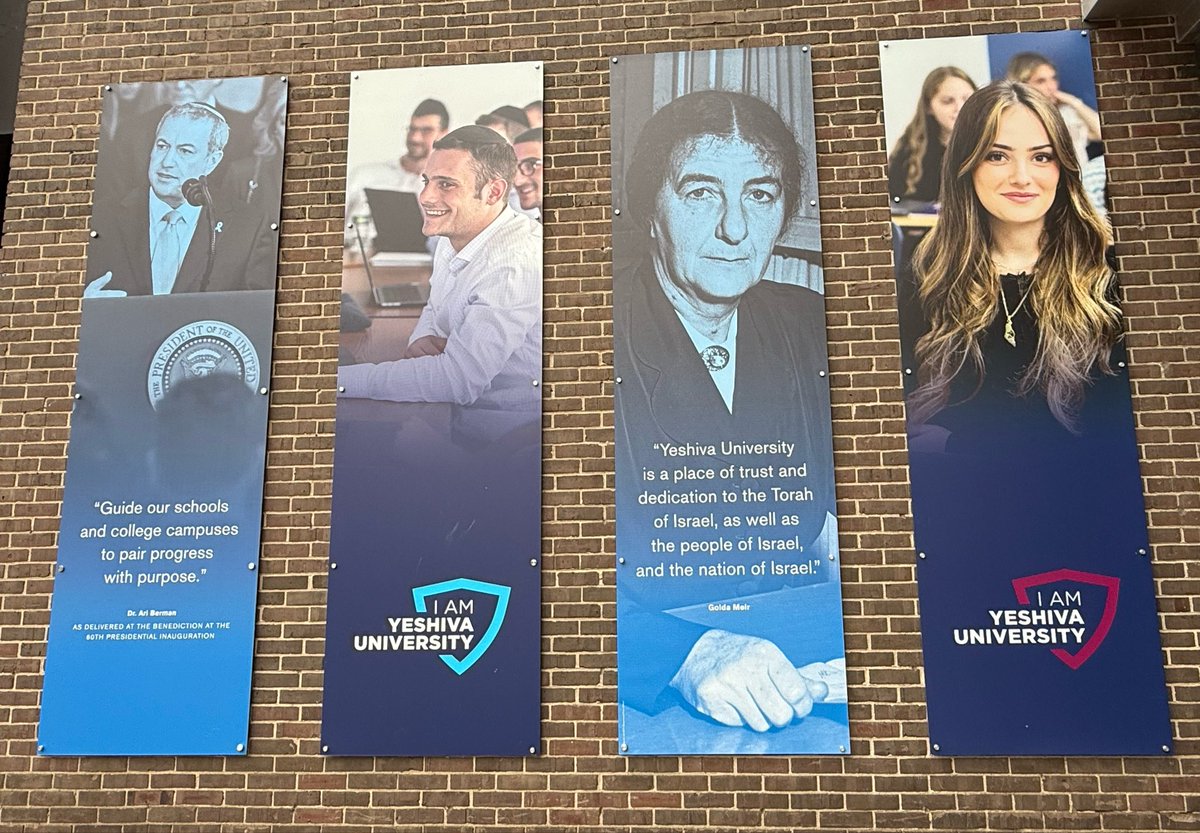 JohnnieM's tweet photo. This week, I visited Yeshiva University to see my friend (the absolutely brilliant) @StuHalpern. I love YU. 

I also stayed for a lecture where the university’s Provost appealed to the students to “KNOW YOUR HISTORY!” 

A simple piece of advice that changes absolutely everything. https://t.co/KgNCoTX3CZ
