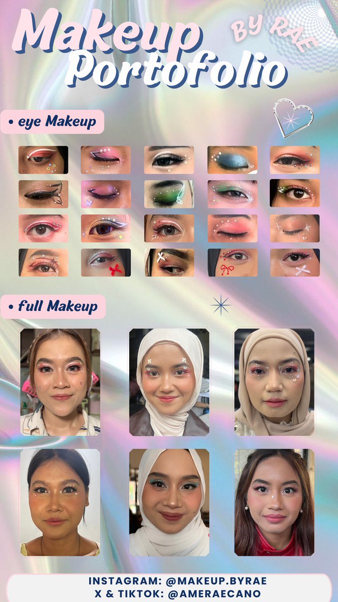 ameraecano's tweet photo. ✨OPEN JASA FULL & EYE MAKEUP FOR ALLO BANK FESTIVAL : CORTIS IN JAKARTA✨

✅ Start from 60k! 
✅ Handled 300++ clients, including interfans ✨🌎
✅ bisa make up di hotel/apart (with tnc)
✅ DP 50%, untuk booking slot!!
✅ free request look! 😍💞

for more makeup result, please check on my instagram acc @/ makeup.byrae (link on bio).

more detail & question, please DM! 📩

#AlloBankFestival2026 #cortisallobank #cortisinjakarta