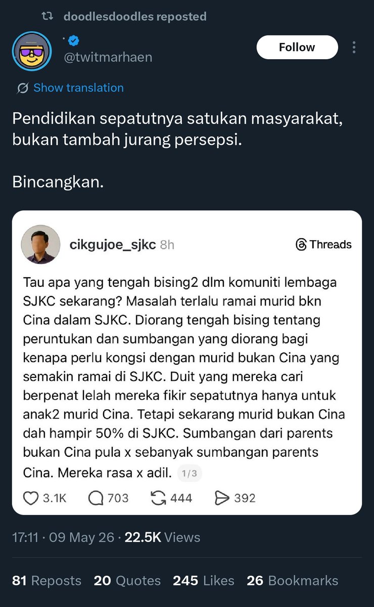 AnonymouslyMalaysian tweet media