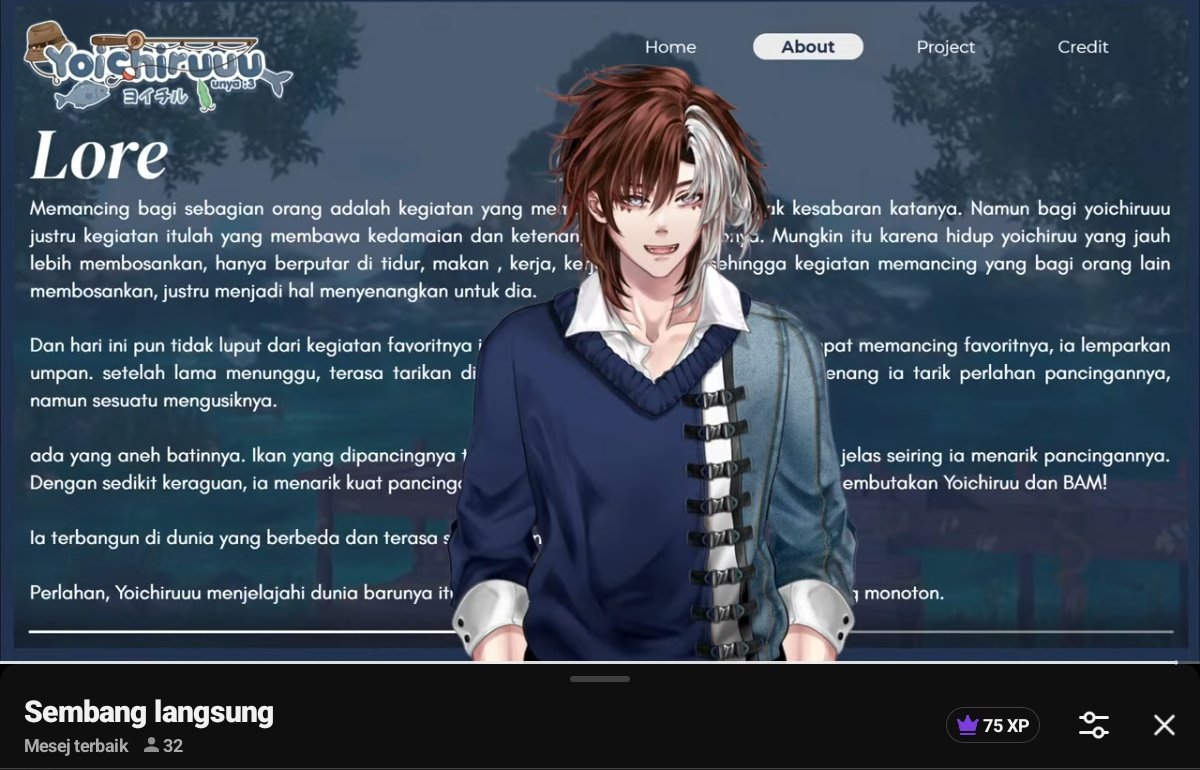 Beliau meledak dan menjadi tampan sekalihh 🧎‍♀️
Btw congrats for your re-debut <a href="/Yoichirunya3/">Yoichiruuu 🐟🎣 | REDEBUT 9 Mei '26</a> !! ( Karbit mode on )