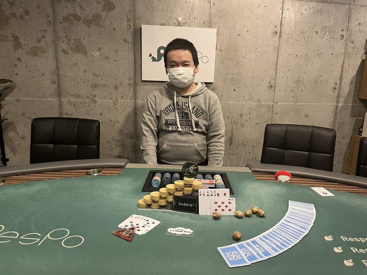 🐿️ResPo（リスポ）大塚｜ポーカー×都内最安値の貸卓スポット tweet media