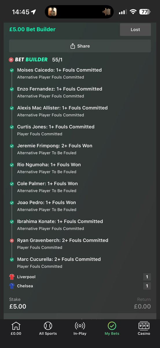 DeeTerry_'s tweet photo. @afcalyssa The day Gravenberch doesn’t commit 2+ fouls 😭 https://t.co/zNiw9TDDwA