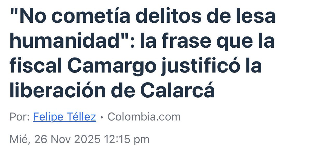 El asesinato del periodista Mateo Pérez es responsabilidad directa de las disidencias y de alias Calarcá. Eso no se discute. Pero también hay una responsabilidad del Gobierno y de la tibieza con criminales como él, a quienes justificaron y dejaron libres, permitiéndoles