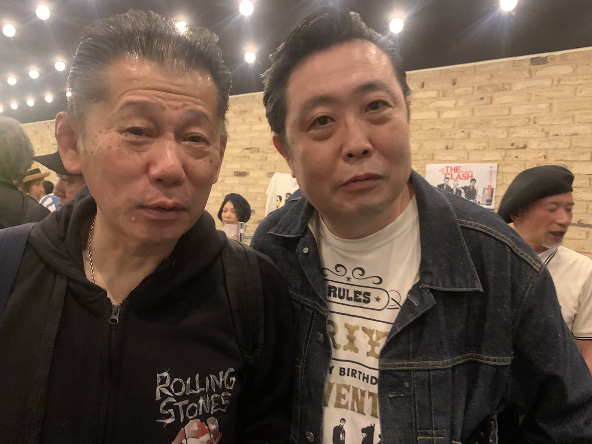 川上剛さんとは実は結構久しぶり。剛さんのウッドベースはやはり日本一。すごさをリアルに感じたよ。