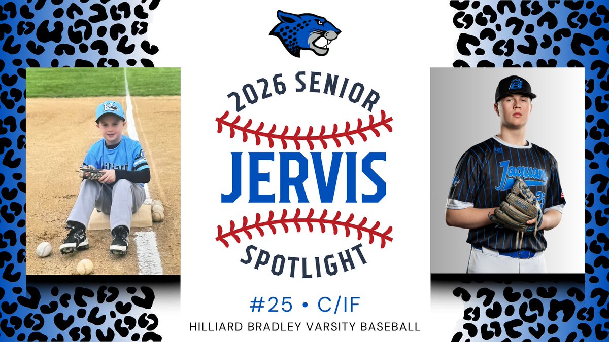 HBJagsBaseball's tweet photo. Senior Spotlight:  Beau Jervis!  Designate some time to celebrate our DH and the other seniors on Monday night! https://t.co/62KHRnOg1R