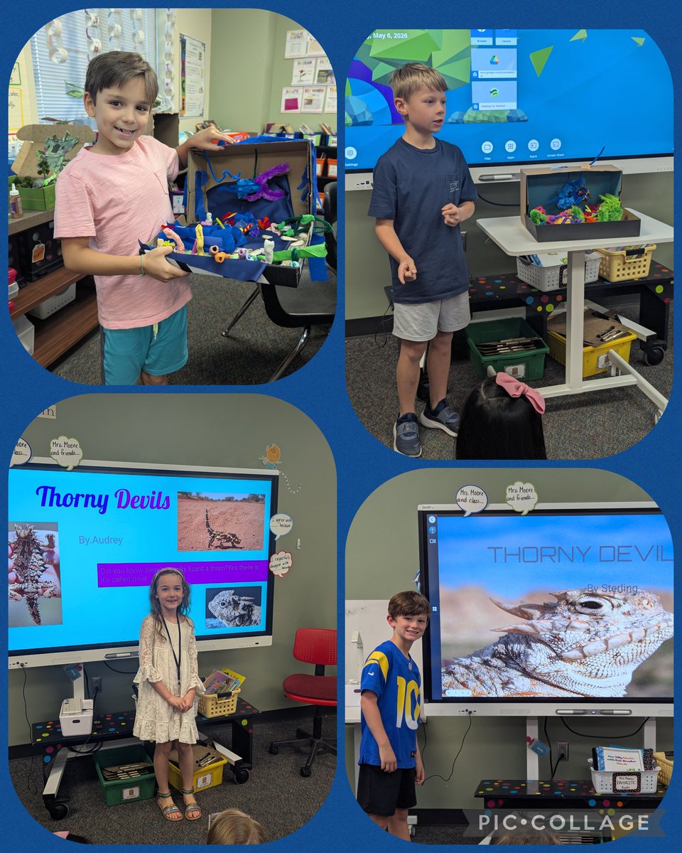 Mrs_Moore_TCES's tweet photo. Time to show what you know! My researchers presented their projects and taught the class what they learned through the research process. I love seeing their excitement &amp; confidence grow when it’s their turn to be the teacher. 💡📚
@TISDTCES  #StudentLedLearning 
#ProudTeacher https://t.co/pcxKUq6Iua