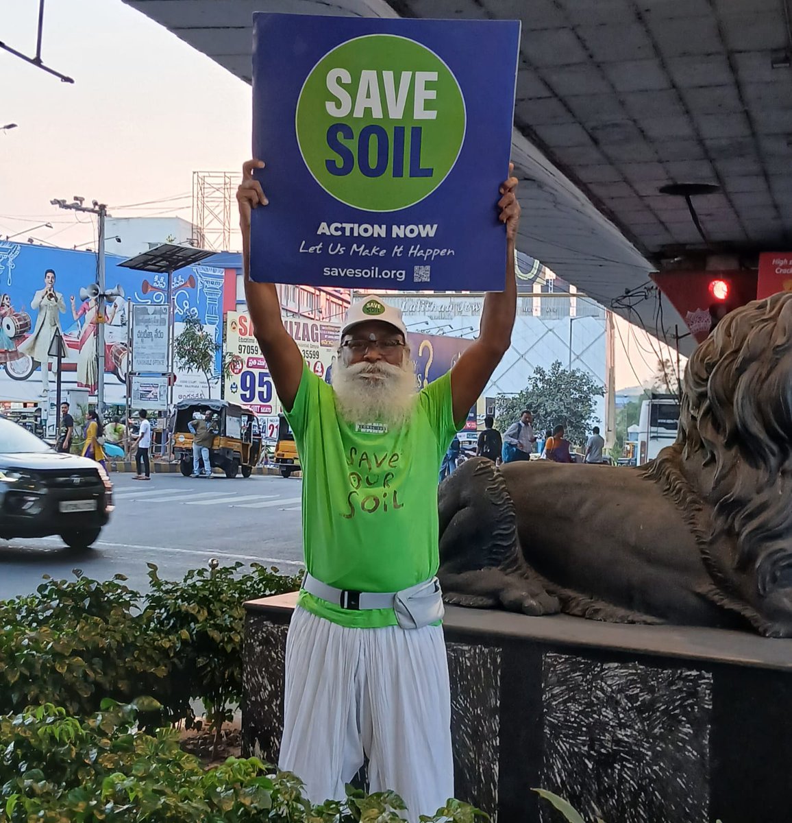 ishavizagsharma's tweet photo. 🙏Did 13 Kms of #SaveSoil Running Campaign &amp; reached 7,061 Kms.

Run......Run......Run...... for Soil

We need to rush and run for Saving our Soil as soil degradation is at its peak
@anandmahindra @annamalai_k @AmitShah @BJP4India @DrSJaishankar @JaiTDP @PawanKalyan @narendramodi https://t.co/dTTKA9fJ2k