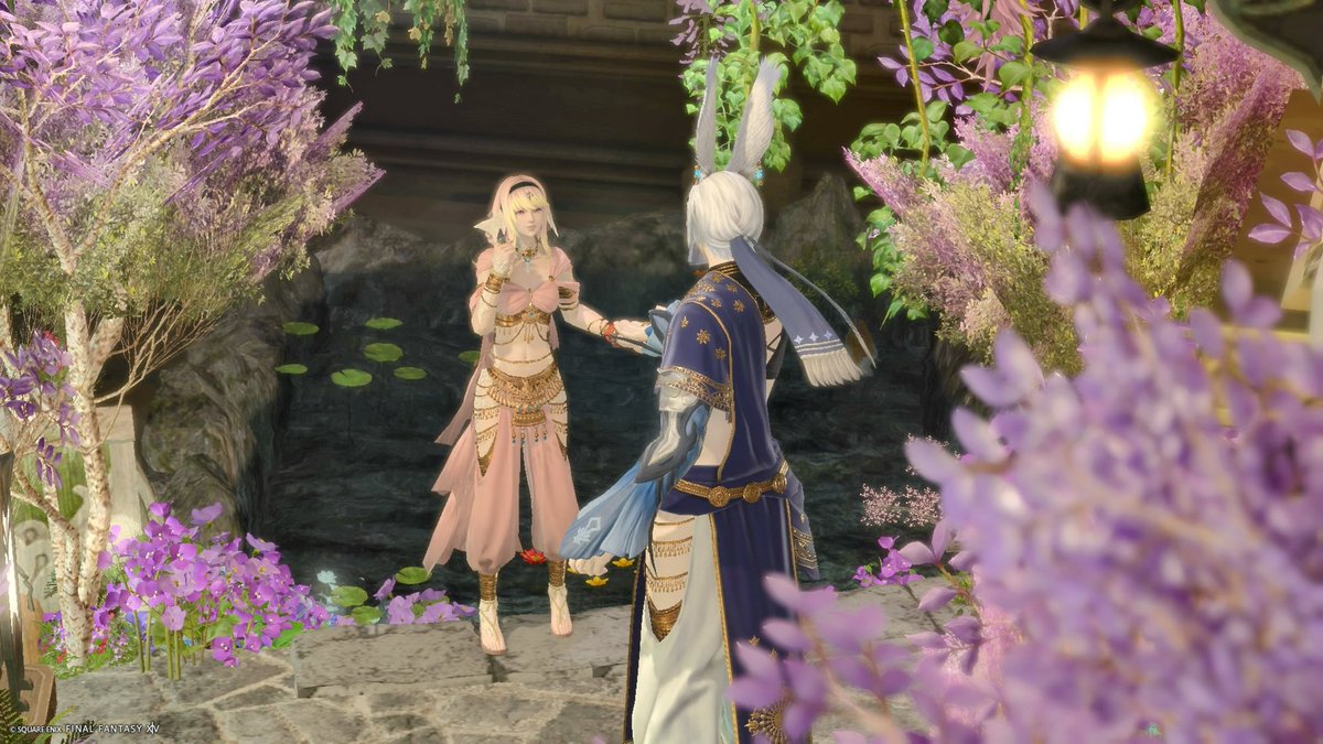 kotoris_game's tweet photo. フレのロザしゃんが長い風邪からようやく復活！😭👍✨
病み上がりなのに嬉しくて楽しくて、ついついアライアンス回ったりSS撮ったり引きずり回してしまったw
ごめんね😅🙏今日はありがとね✨
画像はステキスタジオさんに連れて行ってもらった時のSS！
#FF14_pom https://t.co/WDZtIN0nqu