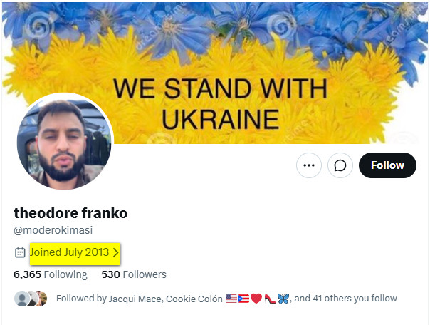 Tweet4TheTweet's tweet photo. #Fellas  Here's another scammer account that has been hanging around way too long.
https://t.co/9qo2enVpIU

Scammer is impersonating real soldier Georgiy Armani who has an account on X.  Report for impersonation and Privacy - the works.
https://t.co/9qo2enVpIU https://t.co/pfpttMNM1a