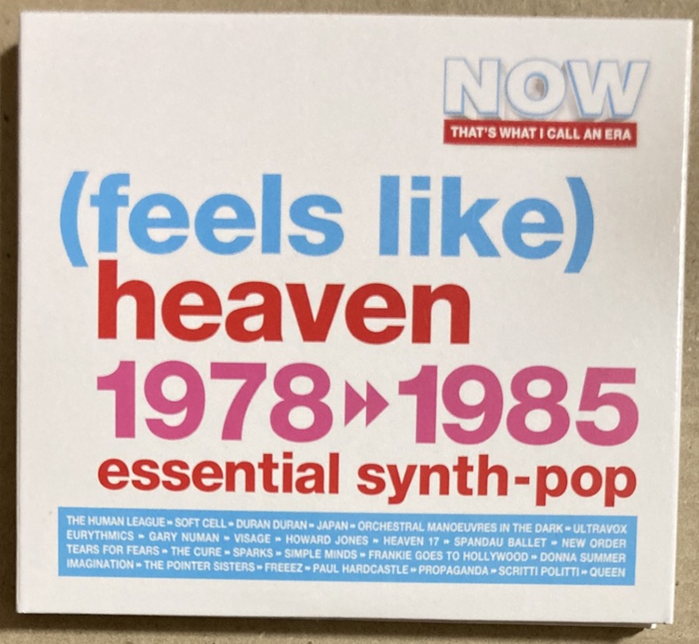 本日聴き終わったCD。「NOW THAT'S WHAT I CALL AN ERA: (FEEL LIKE