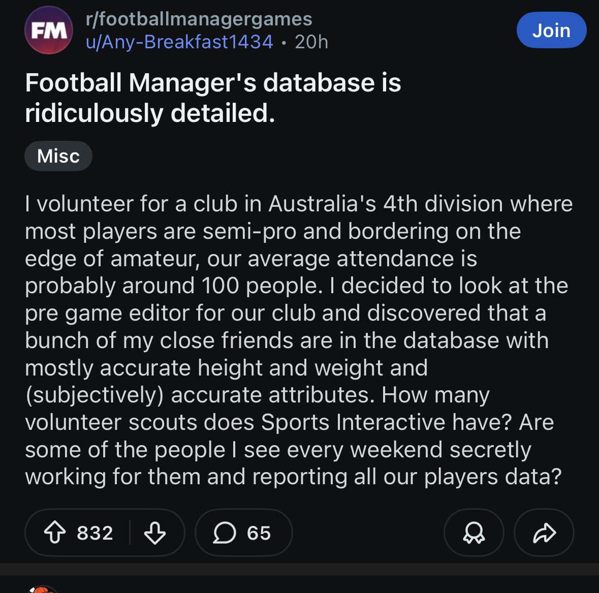 Out of Context Football Manager tweet media