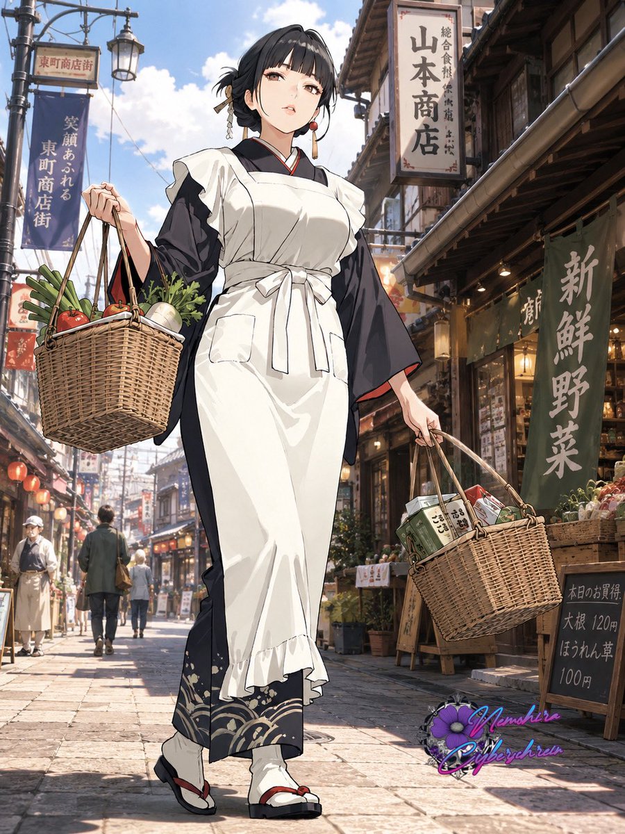 お晩でやんす😃

今回はTraditional Japanese Maid made in Japanで参戦いたします🙇
そこはかとなく漂う昭和初期の風景w

キャストはヒューマンの藤宮幸緒嬢。

#メイド曜 
#私達は全てのお題に対して画力による介入を開始します