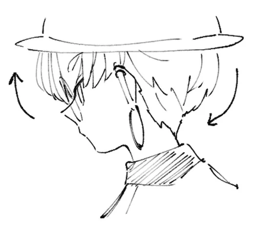 やりがちな頭部のまろみ🖊 