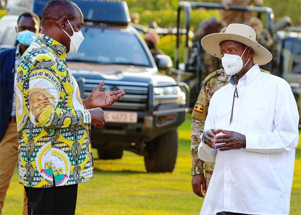 JoshuaJokel's tweet photo. Capt. Mike Mukula sends heartfelt congratulations to H.E. @KagutaMuseveni on the upcoming 2026โ2031 swearing-in! ๐บ๐ฌ This milestone reflects your resilient vision & decades of service. Under your lead, Uganda thrives in peace.#M7SwearsIn2026 #ProtectingTheGains #SecuringYourFuture https://t.co/peKjfILSFb
