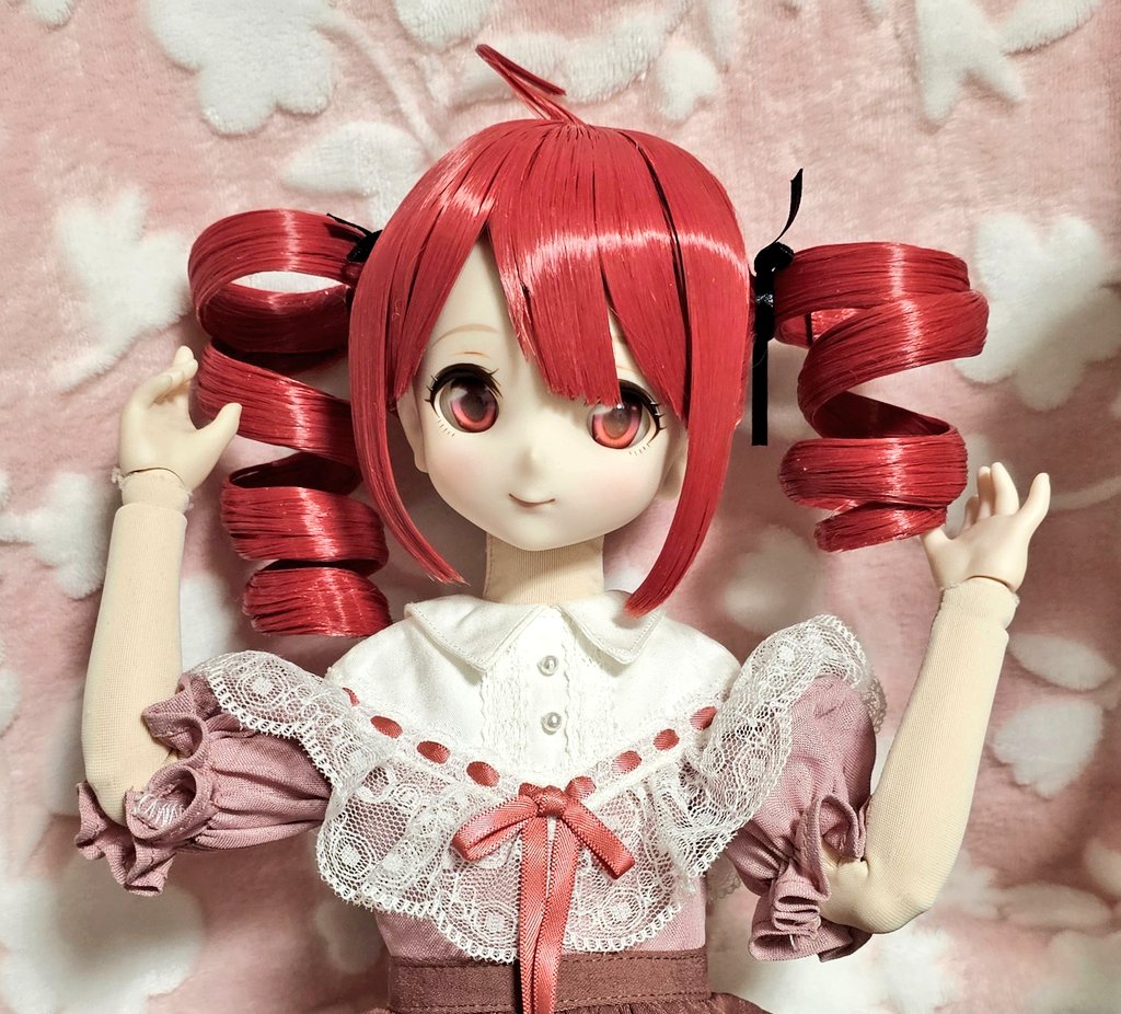 ML_010203's tweet photo. ずっと探していた可愛いウィッグ！✨
どの子に似合うかずっと迷っていましたがやっと決まりました♪
てとちゃんもとても嬉しそうっ！！
#テオ印 https://t.co/iCRdqu4Y3r