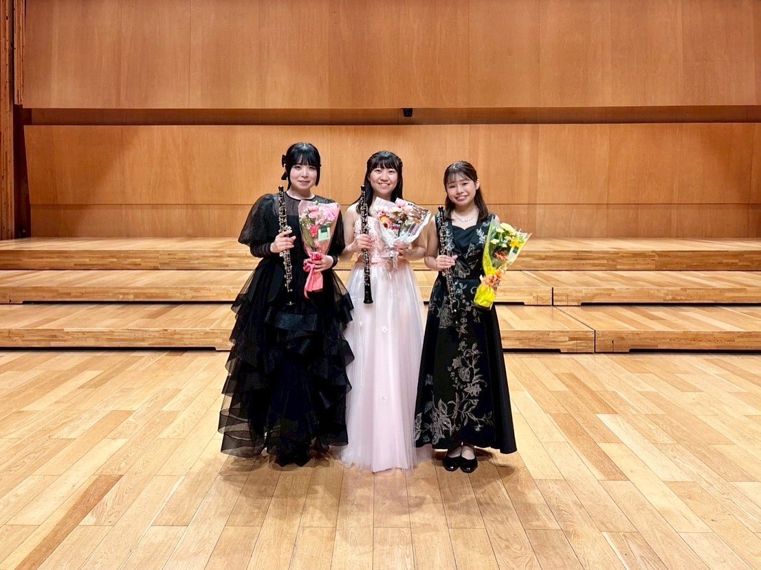 ha0u0boe's tweet photo. 学内演奏会、終演しました！
卒業まで残り1年を切ってしまいましたが、これからも頑張ります！！
ご来場くださったみなさま、ありがとうございました✨ https://t.co/9xK1kXjXIK