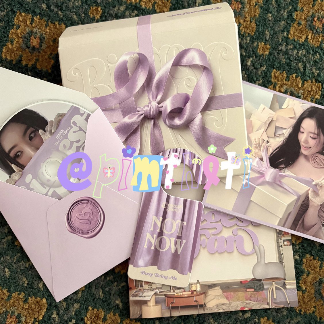 pimthiti's tweet photo. (พร้อมส่ง) อัลบั้มเปล่า Biggest Fan ไอรีน พี่เบ Compact ver. ราคา 150 รวมส่ง 🐰
#ตลาดนัดredvelvet #ตลาดนัดรวว https://t.co/0gRVyVOOUr
