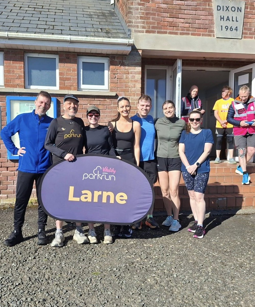 Larneparkrun's tweet photo. Congratulations to Phil and Karen Poag who joined us today for their 400th Parkrun 🏃‍♂️🏃‍♀️☀️ https://t.co/DVeraCnynu