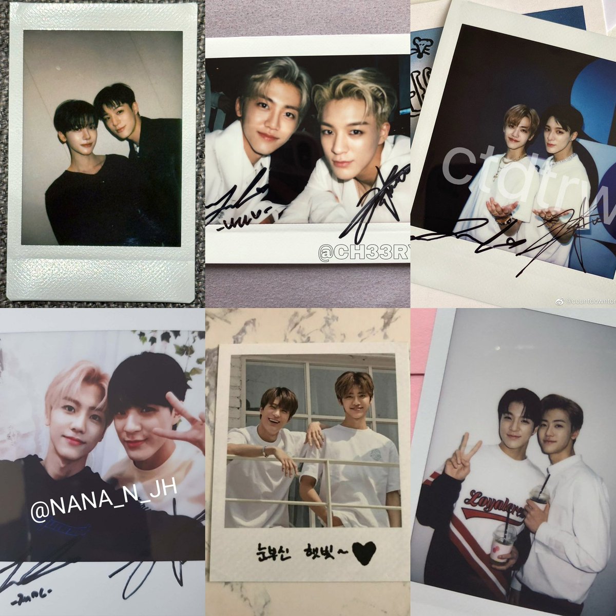 polaroid jeno and jaemin ❤︎