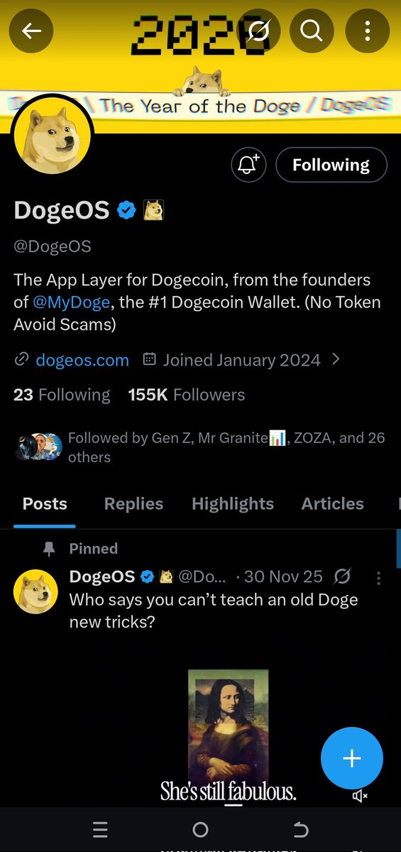 Zaynverse_1's tweet photo. 🐶 The future of Dogecoin is evolving fast, and @DogeOS is building something bigger than just memes. 🚀

Created by the team behind @MyDoge, DogeOS aims to become the app layer for Dogecoin — bringing more utility, innovation, and real use cases to the DOGE ecosystem. ⚡

2026 could be huge for Dogecoin adoption.
Not only holding DOGE… but building on it. 🔥

Watching @DogeOS closely 👀
The DOGE ecosystem is just getting started. 🐕

#DogeOS #Dogecoin #DOGE #Web3 #CryptoCommunity
